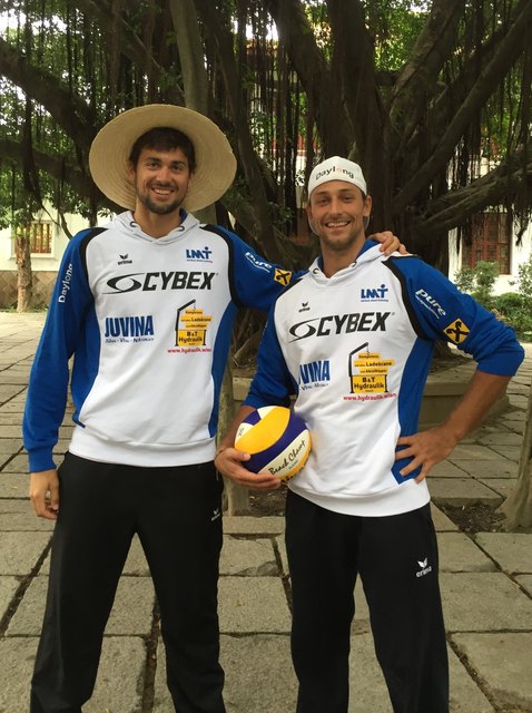 Zweimal in den Top-Ten auf der FIVB World Tour: die beiden Neuzugänge des 1. BBV Christoph Dressler und Thomas Kunert