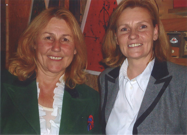 Johanna Rauch und Rosi Steinegger.