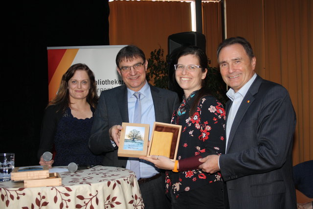 Petra Werkovits, Landesverband Bibliothen Burgenland, Gunter Desch-Drechsler, Katharina Tiwald, Helmut Bieler
