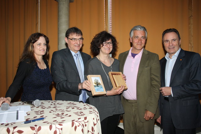 Petra Werkovits, Landesverband Bibliotheken, Gunter Desch-Drechsler, Brigitte Krizsanits, Manfred Horvath, Helmut Bieler