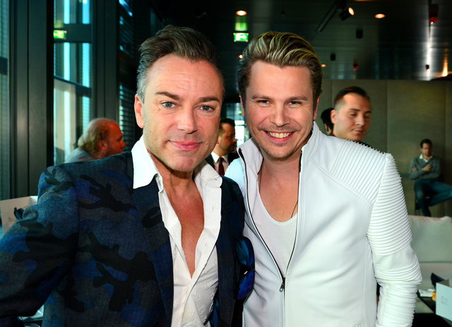 Musical Star Uwe Kröger mit "Style up your life!" Herausgeber Adi Weiss