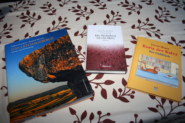 Die mit dem Burgenländischen Buchpreis 3 x 7 2016 ausgewählten Bücher