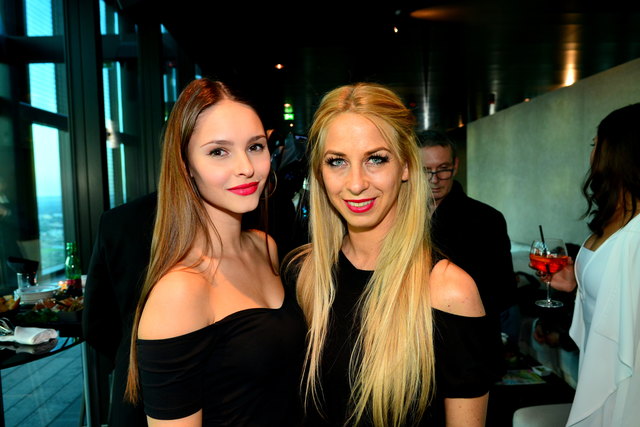 Miss Austria 2014 Julia Furdea und Charity Lady Yvonne Rueff