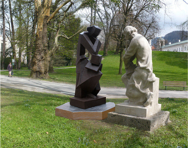 Mit "GegenSetzung" stellt Gwiggner dem Paracelsus ein Kunstwerk entgegen, welches dazumal verboten gewesen wäre.