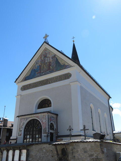 Die Pfarrkirche von Reith musste nach einem Ortsbrand im Jahr 1892 neu aufgebaut werden
