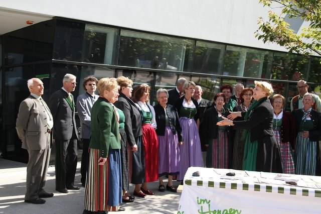 Der Singverein Albersdorf-Prebuch begeisterte die Gäste.