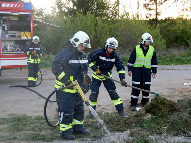 Die Stadtfeuerwehr war im Löscheinsatz. | Foto: Stadtfeuerwehr Pinkafeld