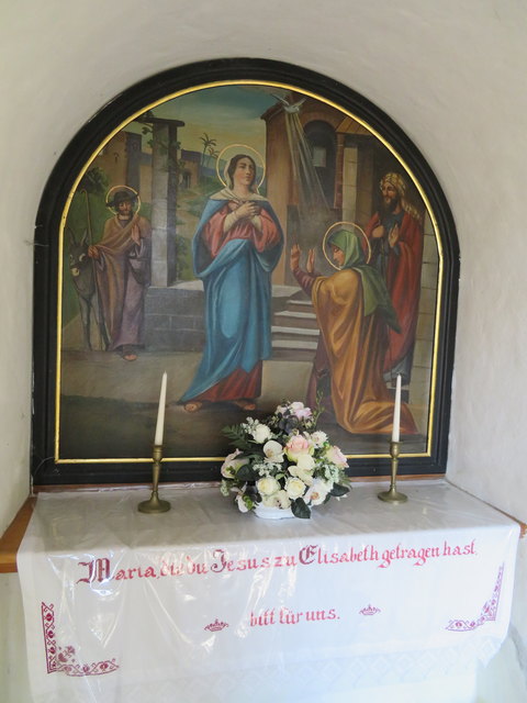 Jeweils an Maria Heimsuchung und Maria Empfängnis werden bei der Frau Häusl Kapelle Andacht und Heilige Messe abgehalten