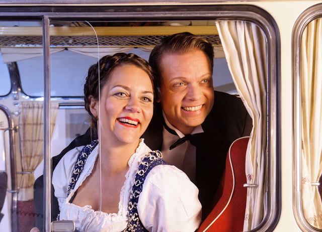Musikalischer Ausflug zu den Langenloiser Schlossfestspielen: Kristina Bangert und Boris Eder. | Foto: Schlossfestspiele Langenlois / Kurt-Michael Westermann