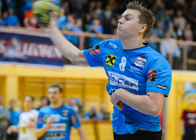 Sebastian Spendier war beim Auswärtsspiel in Krems in blendender Spiellaune. | Foto: Foto: GEPA
