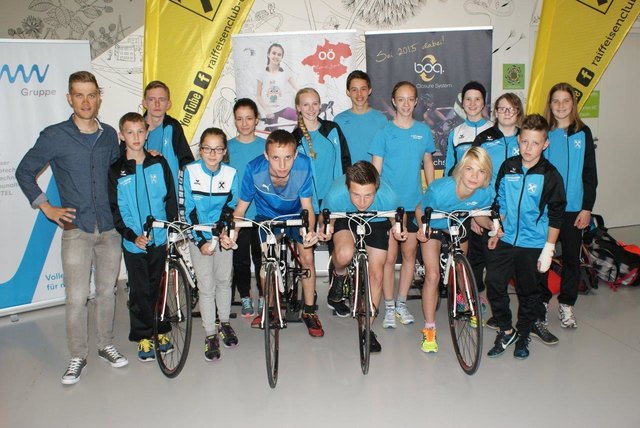 Das Daumenhalten von Radprofi Riccardo Zoidl hat sich für die Sport NMS Schüler/innen ausgezahlt: Am Ende wurde es der sensationelle 2. Platz in der Gesamtwertung. | Foto: Privat