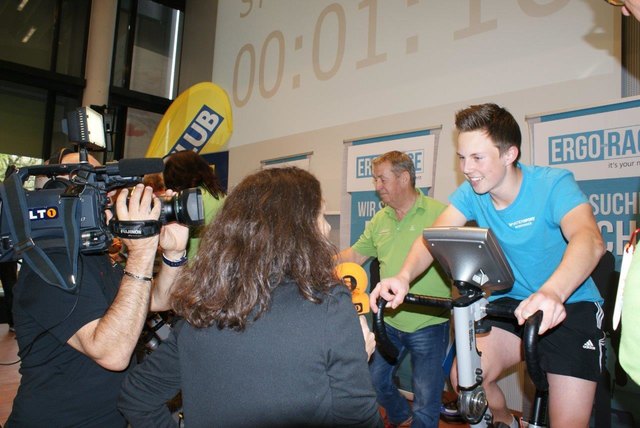 Lorenz Katzlinger von der Sport NMS Bad Kreuzen wurde 3. beim Landeswettbewerb | Foto: Privat
