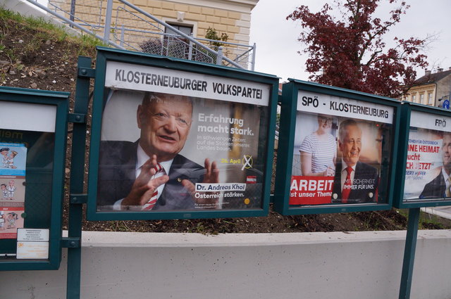 Nicht vergessen: Die Plakate wurden übersehen, wurden aber umgehend abgenommen und umgetauscht.