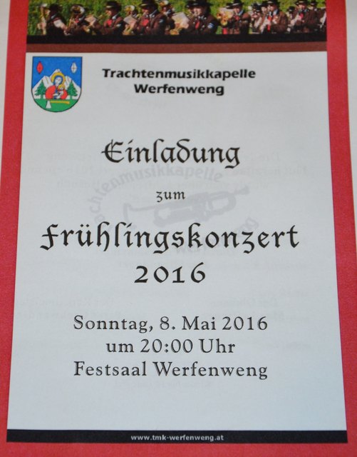 Die Trachtenmusikkapelle Werfenweng l