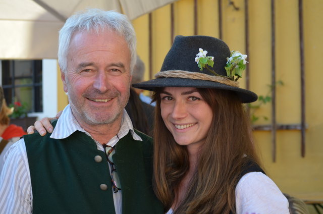 Franz und Irene Wurm: Ihr Most wurde in St. Florian als bester des Jahrgangs ausgezeichnet. | Foto: Lehmann