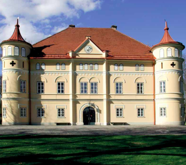 Das Jagdschloss Mageregg lockt Heiratswillige mit seinen prachtvollen Sälen | Foto: KK