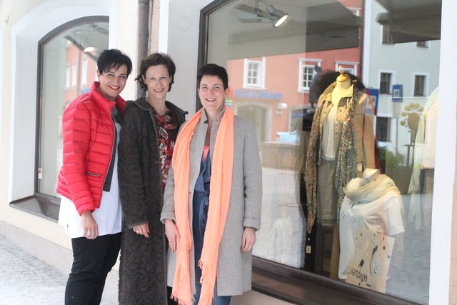 Vorzeige-Unternehmerinnen: Evi Ascher, Sonja Altenburger und Betina Gasteiger (v.l.)