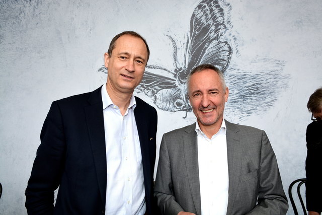 Stadtrat für Kultur, Wissenschaft und Sport Dr. Andreas Mailath-Pokorny und Geschäftsführer der Wiener Festwochen Wolfgang Wais