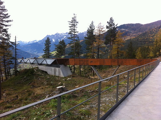 Aussichtsplattform Gachenblick, Fließ
Architektur: columbosnext | Foto: Foto © columbosnext