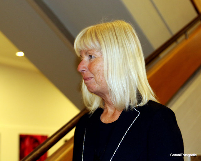 Dir. Petra Schlechter bei der Eröffnungsansprache.