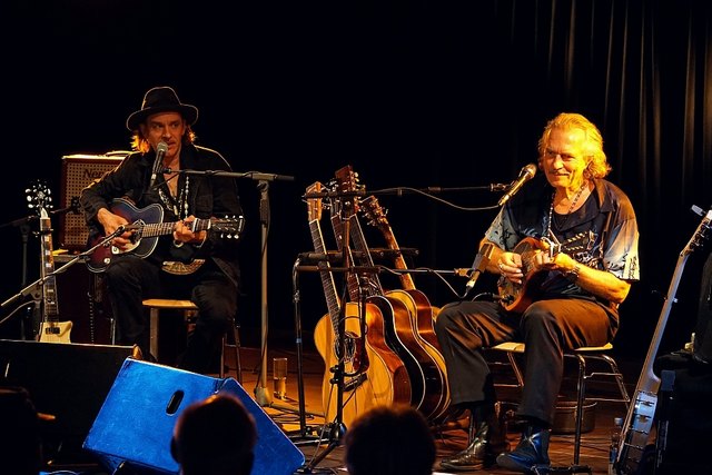 KuFa, 11.5.2016 - Ernst Molden und Hans Theessink, Foto: Andreas Pendl