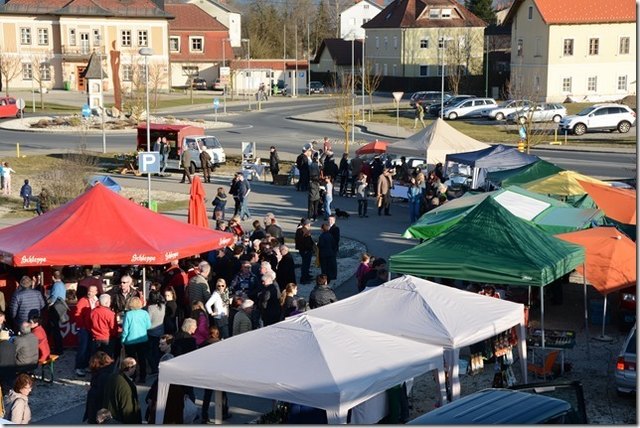 Es ist immer viel los beim Schmankalan-Markt in Grafenstein | Foto: KK