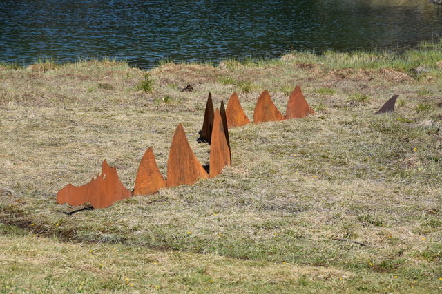 Drachin von Hildegard Simon am Frauensee