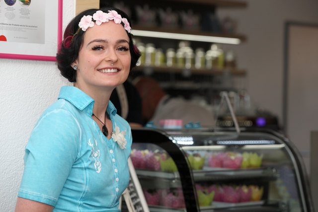 Strahlt zu Recht: Sabrina Kohlweiss' "Cupcake Dreams" sind Wirklichkeit geworden | Foto: Gailberger
