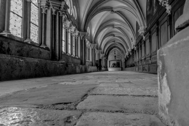 Im Stift Heiligenkreuz.