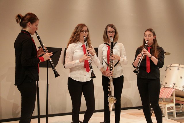 Das Klarinettenensemble "ClarInAction" verzauberte das Publikum im Festspielhaus St. Pölten. | Foto: Musikschulmanagement Niederösterreich