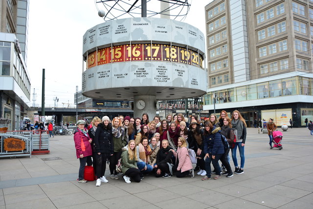 Viele Sehenswürdigkeiten standen in Berlin am Programm der HLA-Schüler. | Foto: HLA Mode Ebensee
