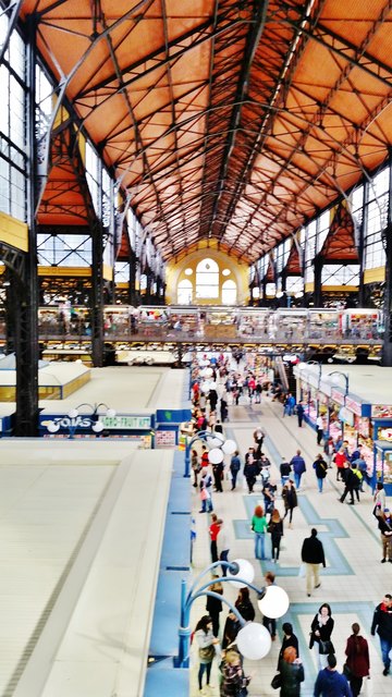 Innenansicht Markthalle