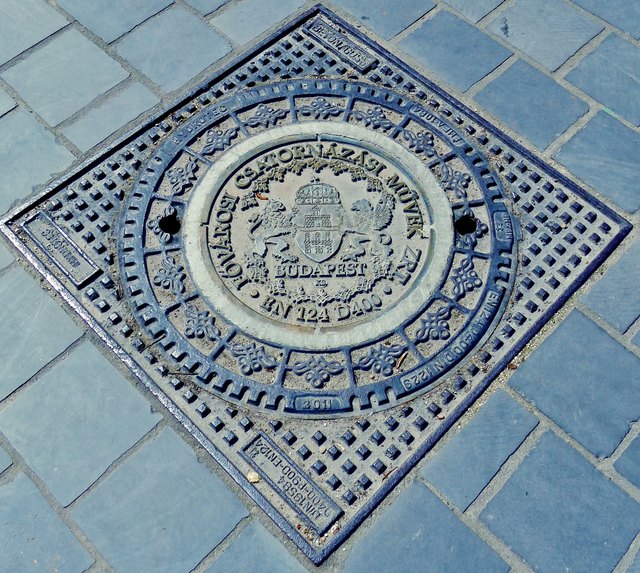 Interessanter Kanaldeckel