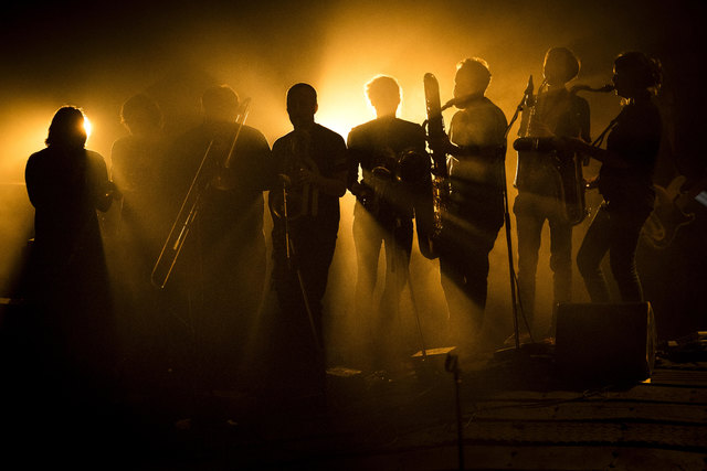 Das Fire! Orchestra von Mats Gustafsson brint die Gerberei "zum Brennen"! | Foto: Micke Keysendal
