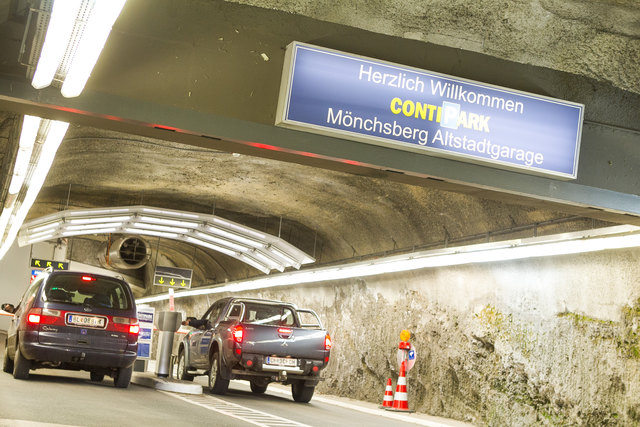 Die Mönchsberggarage wird ausgebaut um 460 Parkplätze. | Foto: Franz Neumayr