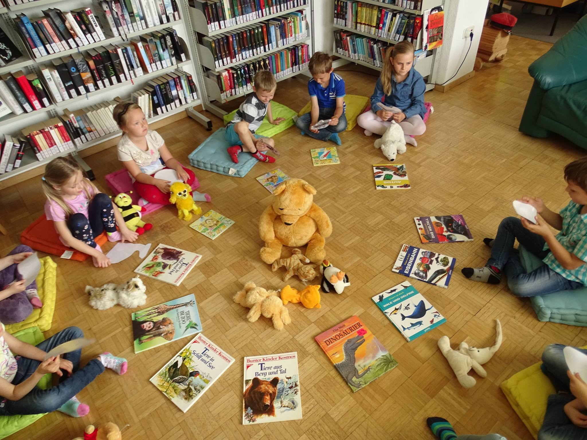 "Ich bin Bibfit - der Bibliotheksführerschein für Kindergartenkinder