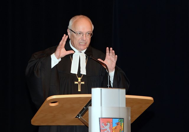 Festgottesdienst im Rathaussaal mit Bischof Michael Bünker