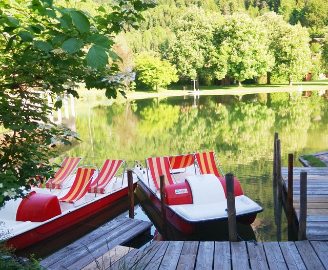 ... die Tretboote am Krummsee