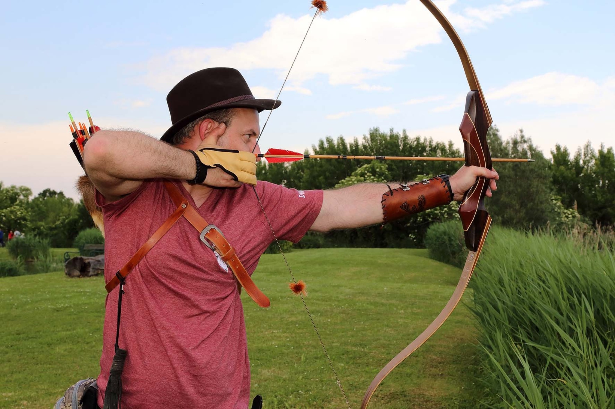 Bogenschützen am FabriniTeich Eisenstadt