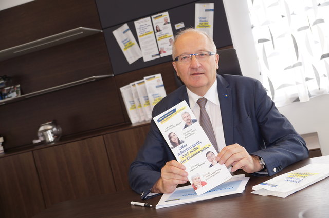 Karl Moser und seine Landes-VP fordern eine Bezugsgrenze bei der Mindestsicherung.