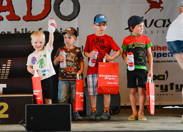 Die Rennradler von morgen beim "eldoRADo bikefestival" 2016. | Foto: Mallaun