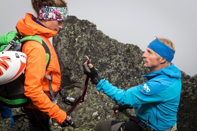 Frauenpower am Fels in Galtür: Am 1. und 2. Juli 2016 gehen Frauen bei Ladies on the rocks in die Vertikale. | Foto: TVB Paznaun-Ischgl