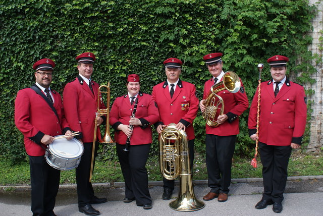 Obfrau Kammerhofer, Heinrich Humer, Anton Lukas, Mathias Koller, Bernhard Wappl, Mario Zehetbauer