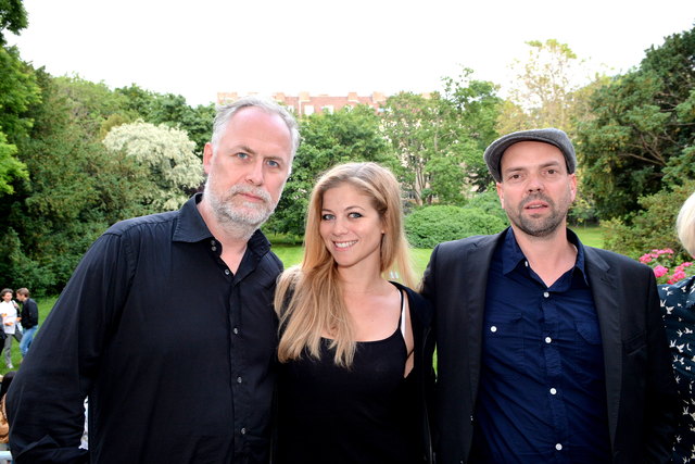 Kabarettist Peter Hörmanseder, Schauspielerin Hilde Dalik imd Kabarettist Robert Stachel