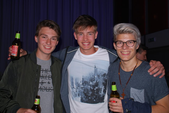 Thomas Pichler, Marius Kleinsasser und Julian Helbrich