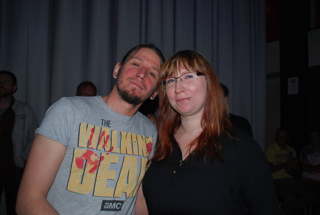 Richard Petz mit Verena Heber