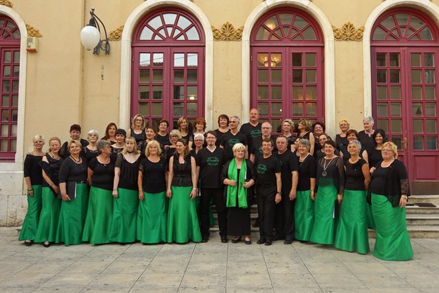 Der Mooskirchner Chor "pro musica" erhielt in Kroatien zwei Mal die Silbermedaille auf hohem Level. | Foto: KK