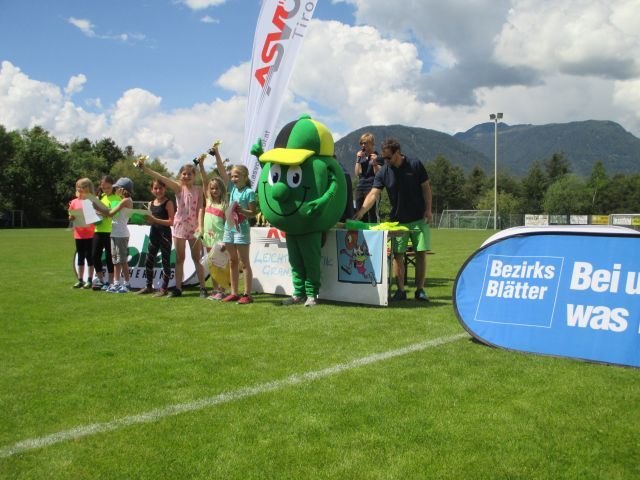 Strahlende Sieger beim ASVÖ Leichtathletik Grand Prix!