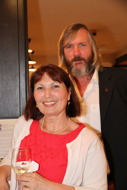 Edith Sandhofer und Ludwig Fingerhut.