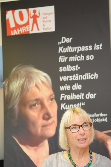 10 Jahre Salzburger Kulturpass – Hunger auf Kunst und Kultur: Brigitte Buchacher, Laube GmbH